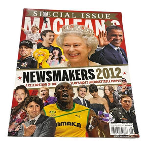 Maclean's Special Issue Newsmakers 2012 Magazine Softcover Rogers Canada Issue